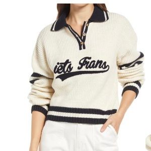 iets frans knit polo sweater